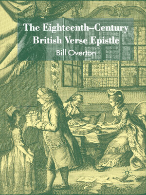 cover image of The Eighteenth-Century British Verse Epistle